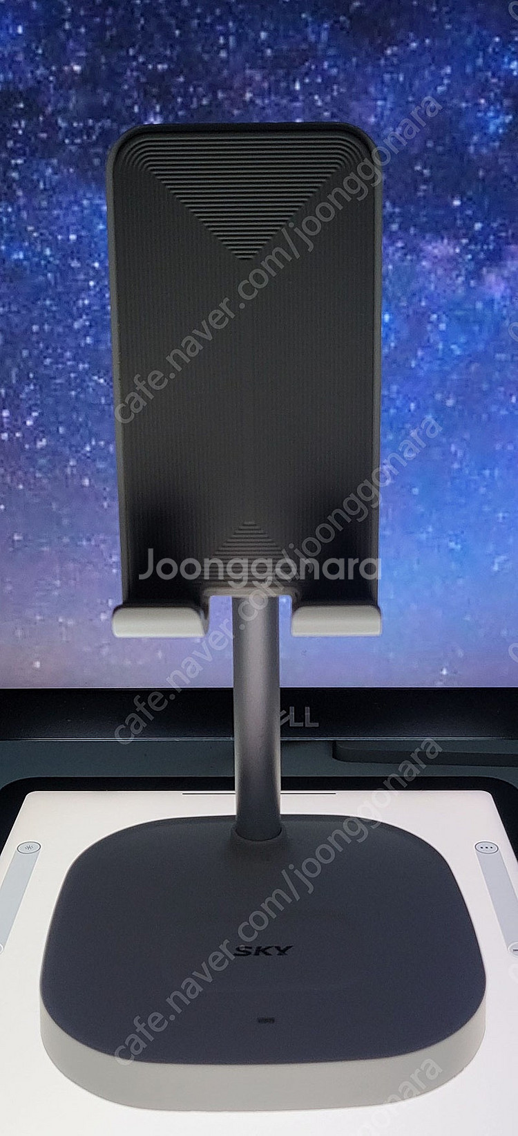 스카이 필 W34 2in1 15W 무선충전기--0
