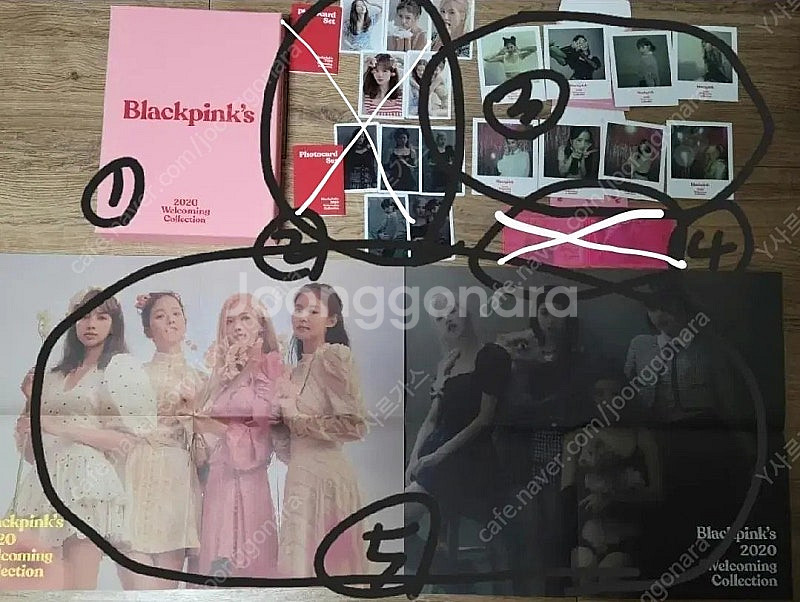 블랙핑크 블핑 시즌그리팅 시그 2020 웰커밍 컬렉션 ...--0
