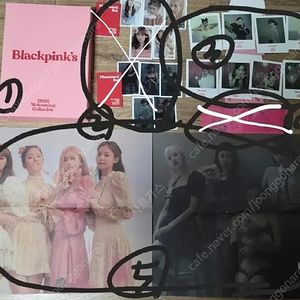 블랙핑크 블핑 시즌그리팅 시그 2020 웰커밍 컬렉션 폴라로이드 폴라 포스터 제니 지수 리사 로제 판매합니다!
