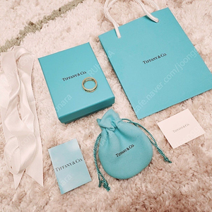 정품 Tiffany&Co. 티파니앤코 반지 골드링 티파니 아틀라스링 정품 11호~11.5호