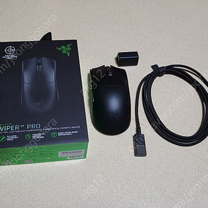 razer 바이퍼 v3 프로 블랙 판매합니다.(택포 145,000)