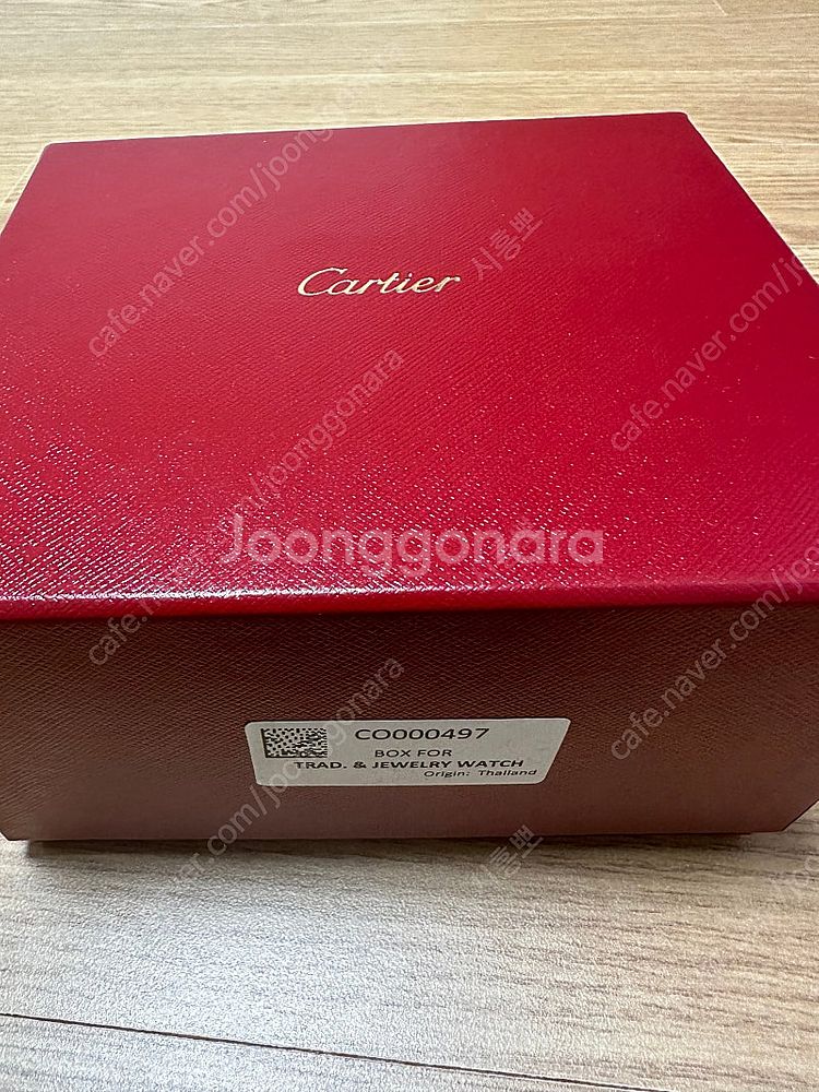 까르띠에 탱크 머스트 스몰 새제품--3