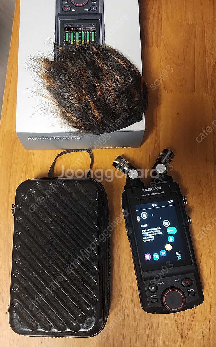 타스캠 x8 마이크 풀박스, 풀팩키지( 강화케이스, 윈...--1