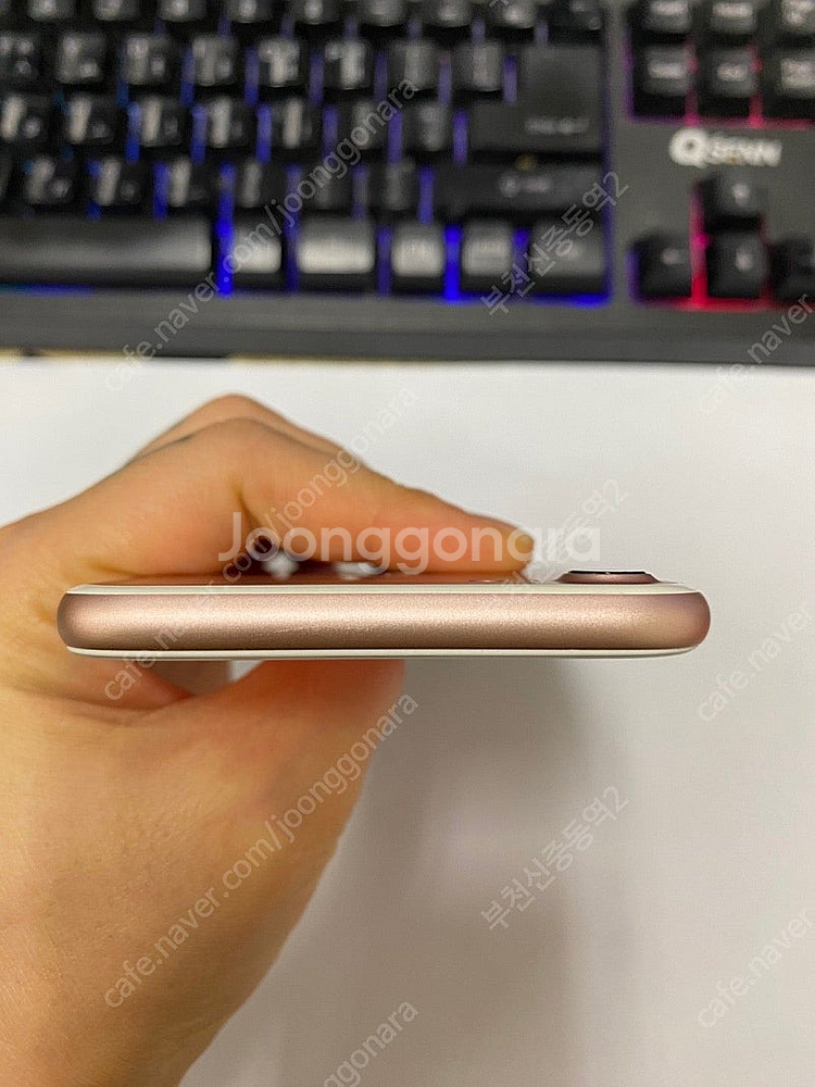 199600 아이폰7 로즈골드 SS급 32GB 배터리성...--3