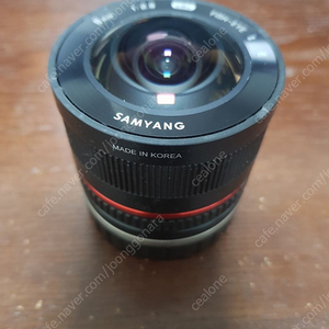 삼양 어안렌즈 fish-eye f 2.8 소니 마운트