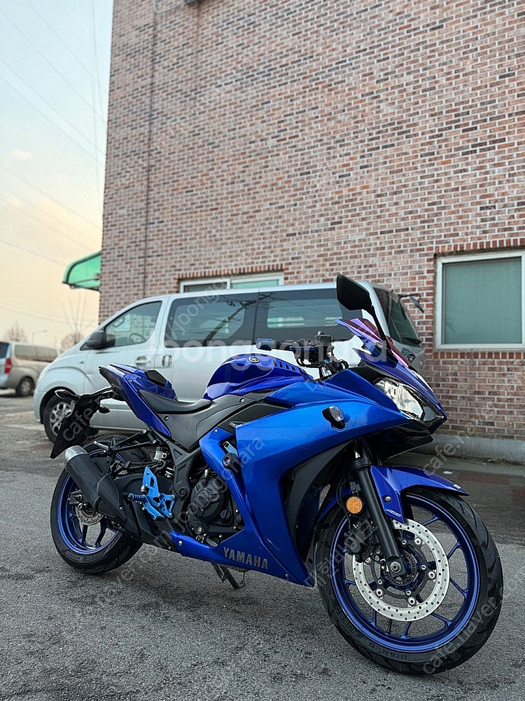[점검완료]야마하 YZF-R3 16년식 3만KM 블루 ...--0