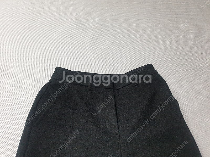 [바지 허리27] 카레라 기모 밴딩 블랙진 플레어핏/ ...--7