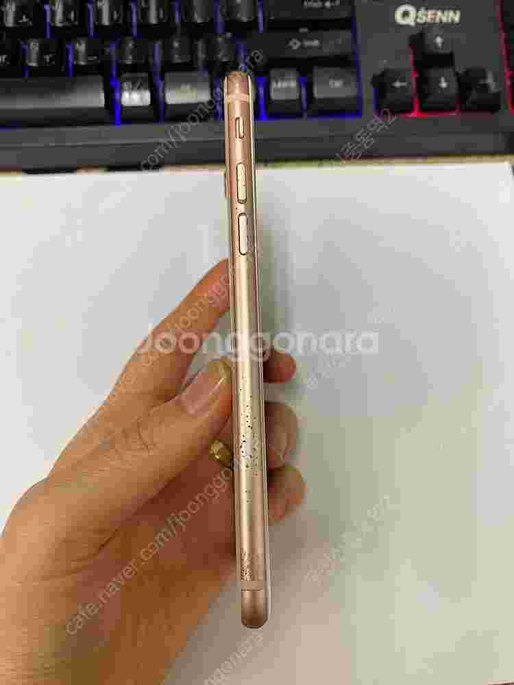 198596 아이폰8 로즈골드 액정SS급 64GB 무잔...--4