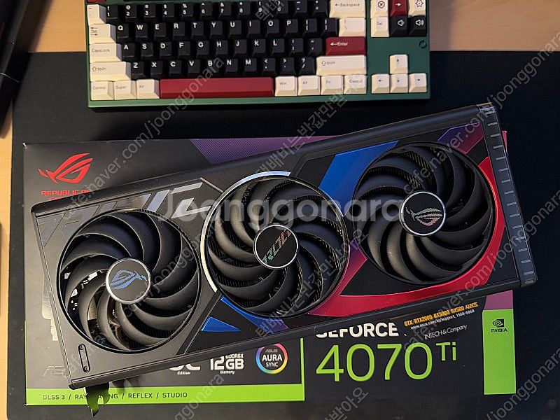ASUS RTX 4070 TI STRIX O12G--0