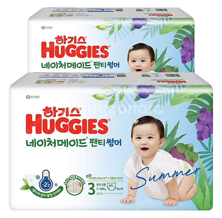미개봉)하기스 네이처메이드썸머 팬티형,밴드형/무료배송#...--0
