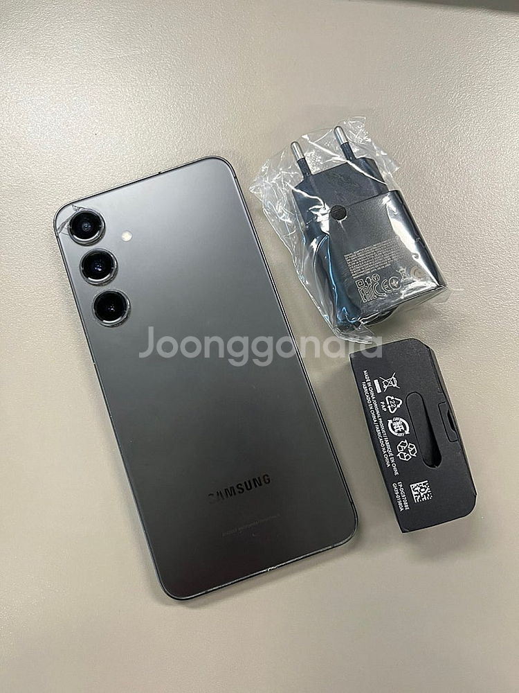 갤럭시S24플러스 블랙 512G 대용량 단말기 실사용 ...--0