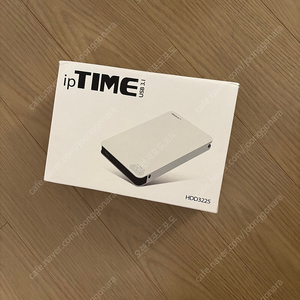 iptime hdd3225 외장형 케이스