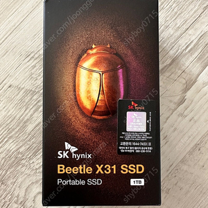 SK 하이닉스 Beetle X31 외장 SSD 1TB 새제품