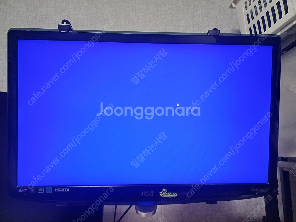 알파스캔 24인치 LED 모니터 3.5 팝니다.--1
