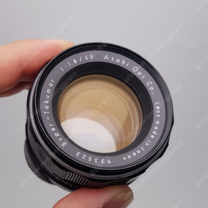 슈퍼타쿠마 55mm F1.8 M42마운트 올드렌즈 수동렌즈 판매합니다