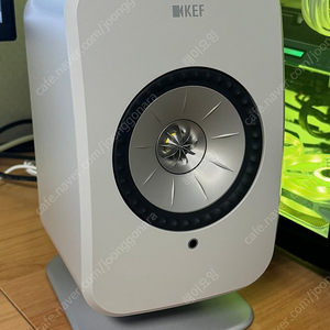 kef lsx 2 lt 화이트 (+p1 desk pad)