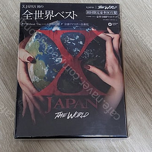 X JAPAN(엑스재팬)THE WORLD BEST앨범 한정본 10만원판매