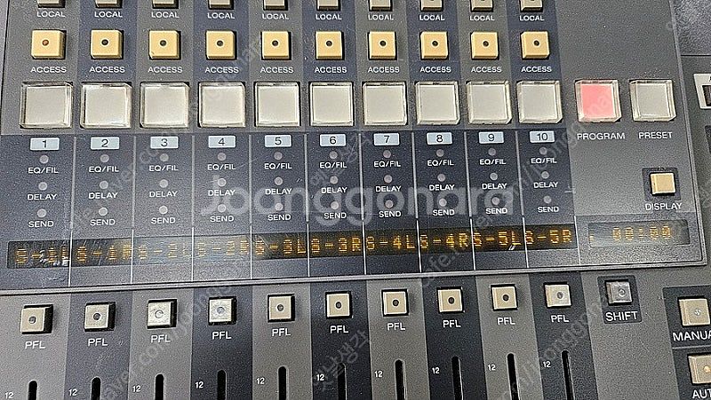 Sony DMX-E2000 디지털 믹서 전원만 확인--2