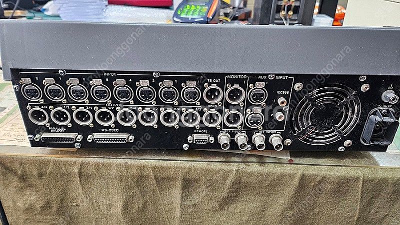 Sony DMX-E2000 디지털 믹서 전원만 확인--5