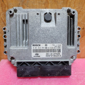 (중고) NF쏘나타 디젤 중고품 ECU (초기화완료제품) 39110-27420 / 3911027420
