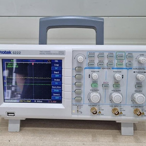 PROTEK S222 2CH 200MHz Digital Oscilloscope 오실로스코프 ​