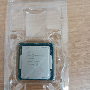 인텔 i7 8700 CPU 팝니다