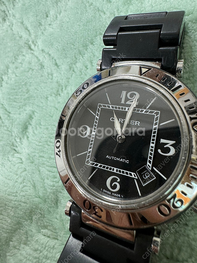 까르띠에 파샤 시타이머 40mm--0