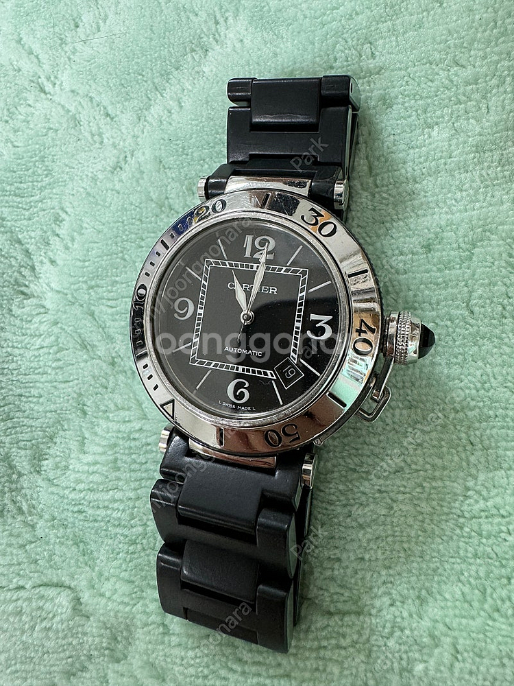 까르띠에 파샤 시타이머 40mm--5