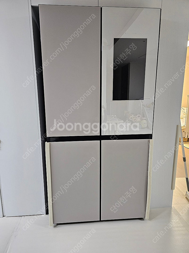 삼성 비스포크 4도어 패밀리허브 냉장고 RF85T95G...--0