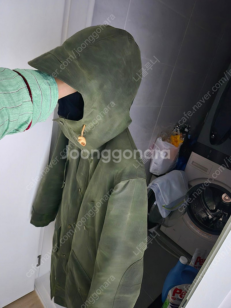 마니팟츄라 체카렐리 왁스코튼구스다운파카--2