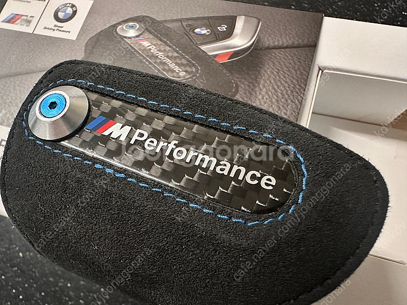 bmw 정품 알칸타라 키케이스--3