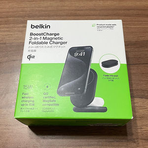 벨킨 Belkin 2in1 Qi5 충전기 세트 팝니다