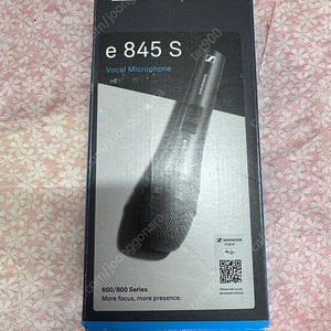 젠하이저 e845s 다이나믹 마이크 판매 젠하이져 E845 S