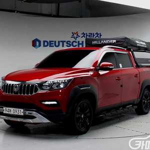 렉스턴 스포츠 칸 디젤 2.2 4WD 2021 년 중고 중고차 전액할부 중고차리스 2,190만원