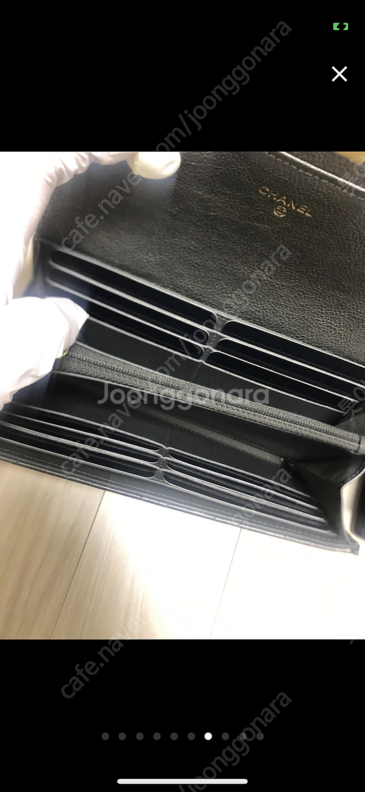 샤넬 2.55 빈티지 장지갑 24번대--5