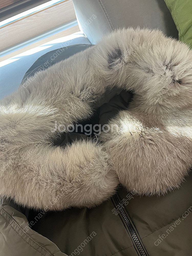 보브 폭스 롱 패딩--3