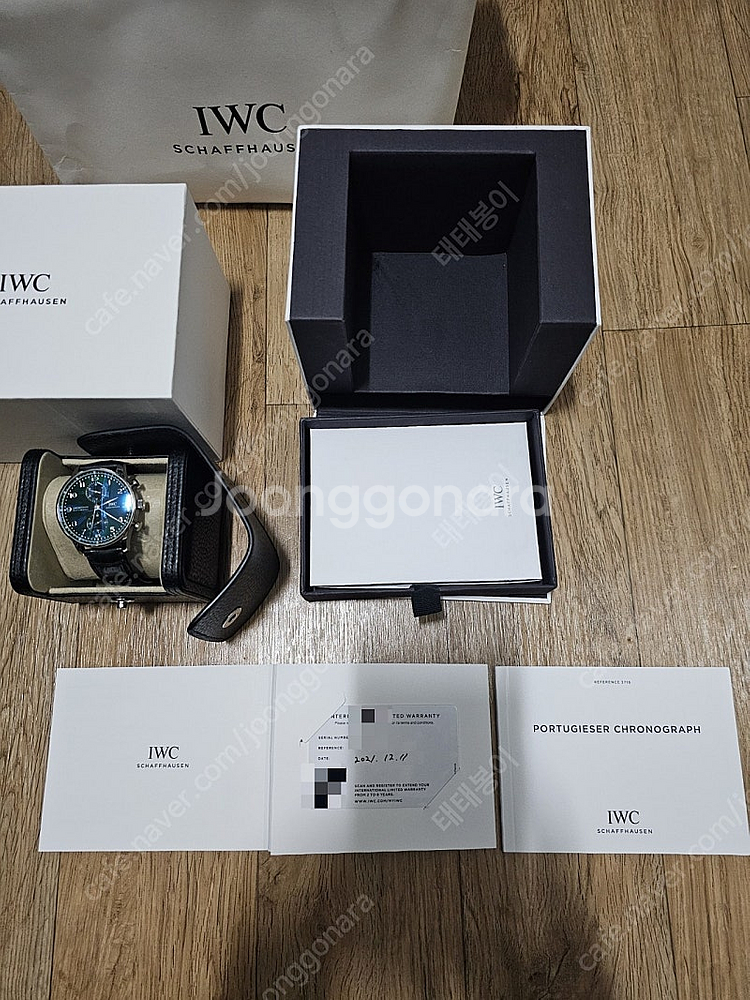 IWC 포르투기저 크로노그래프 녹판 녹판--2