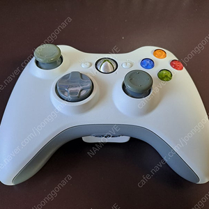 [부산][GS25택배] XBOX360 정품 무선 컨트롤러 화이트 팔아요