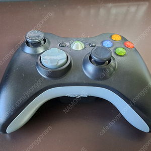 [부산][GS25택배] XBOX360 정품 무선 컨트롤러 블랙 팔아요