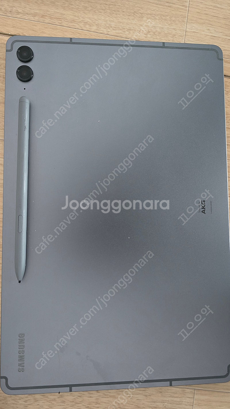 갤럭시탭 S9 FE 플러스 + 정품 북커버 + 와콤원펜--3
