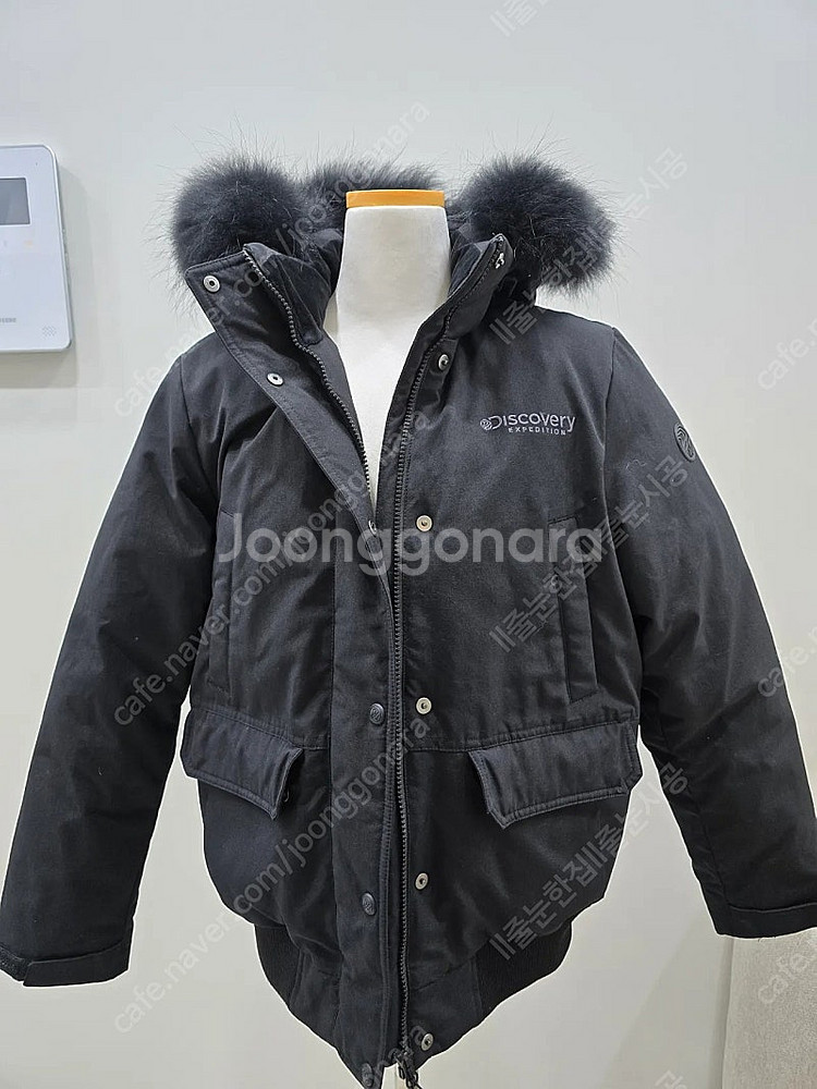 디스커버리 숏패딩 팝니다--0