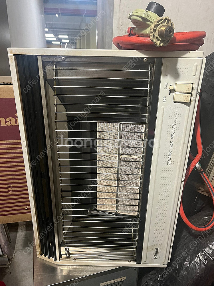 린나이 난로 RHS-650W + LPG 가스통--1