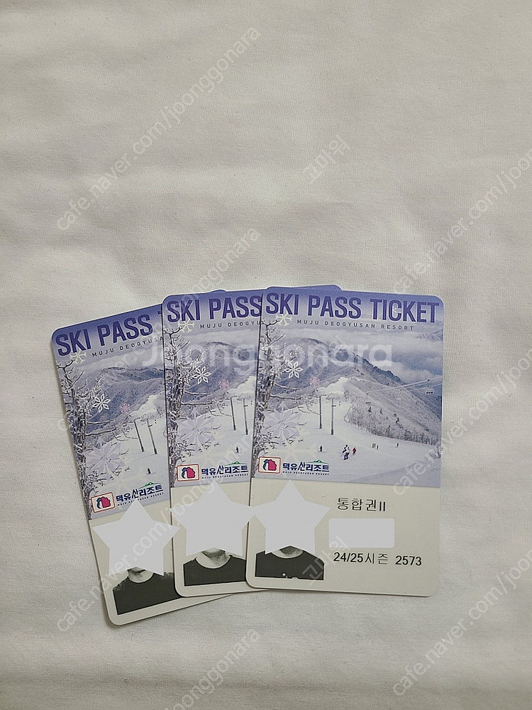 무주 시즌권 통합2 대인 1장 판매합니다--0