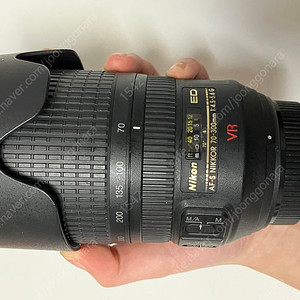 니콘 AF-S 70-300mm VR 4.5-5.6 망원 렌즈