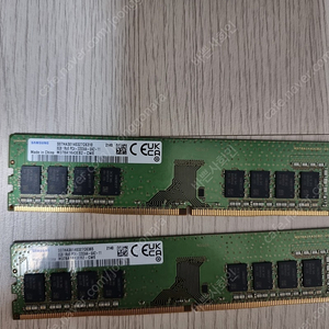 삼성 DDR4 메모리 8GB 2개 일괄 판매 합니다