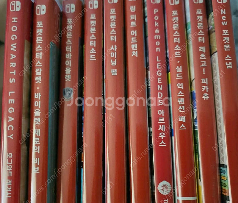닌텐도 스위치+링피트+포켓몬위주 칩--0
