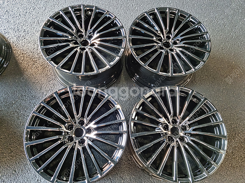 (판매)BMW 7시리즈 G11 777 20인치 블랙크롬...--0