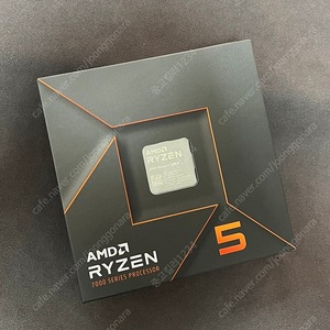 라이젠 7600X CPU (정식수입, 보증 1년남음)