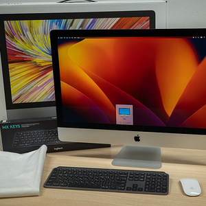 [가격_130만원] imac 2019년 3.6GHz 8코어 intel core i9/ Vega 48 8GB/메모리 16GB/ssd 512GB