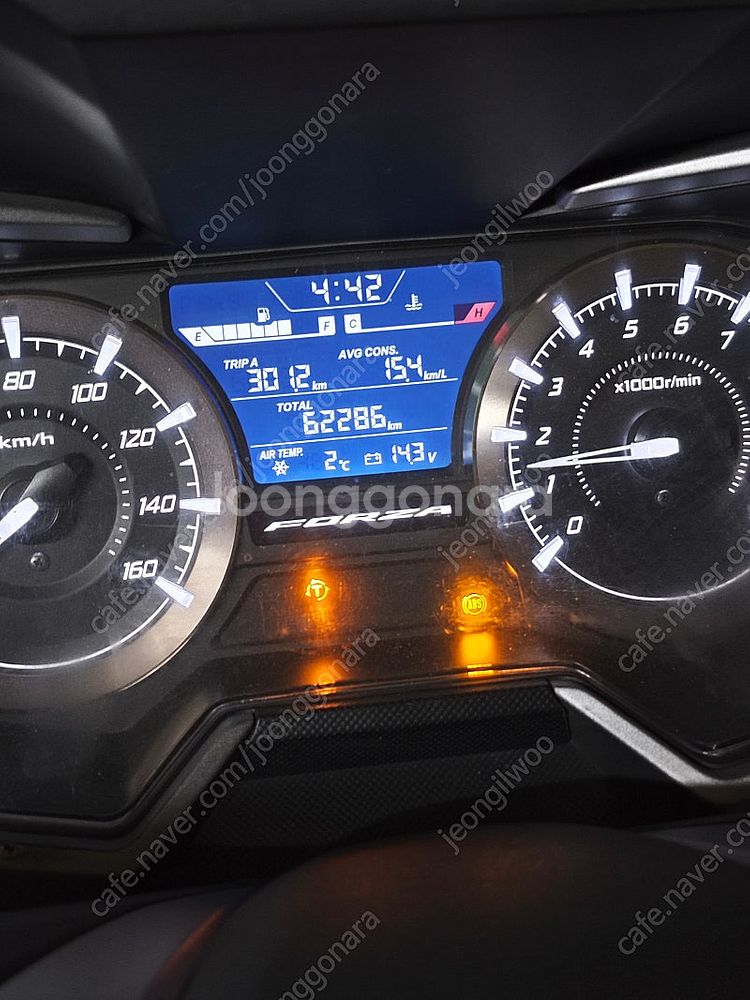 혼다 포르자 350 21년식 블루 6.2만km 가양역--8